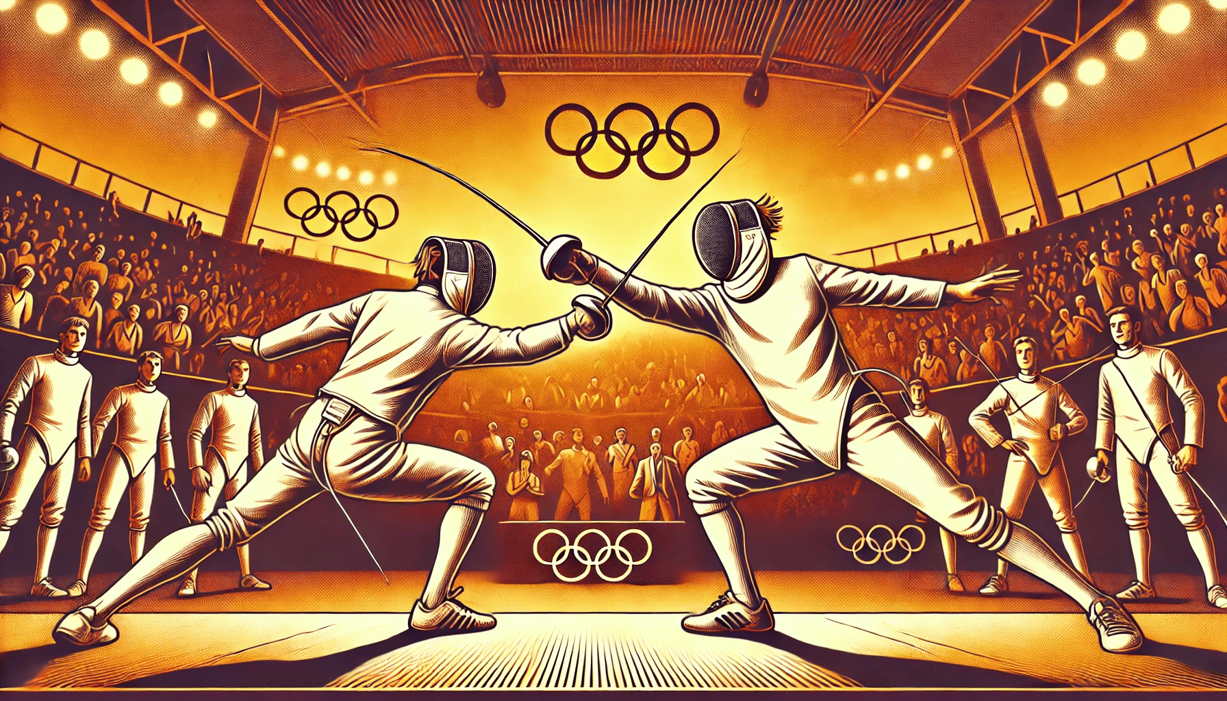 匈牙利选手夺得击剑金牌，技压群雄